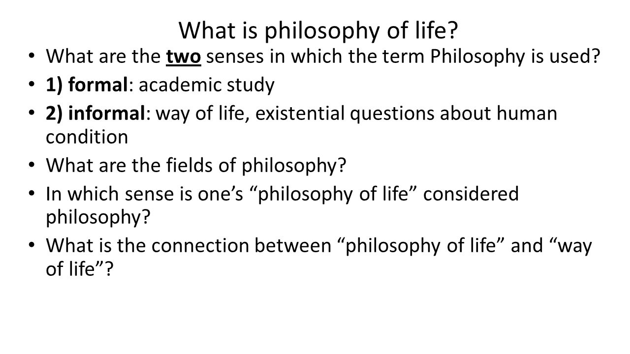An analysis of fundamental question in the field of philosophy